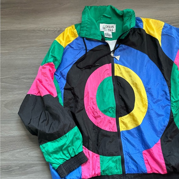 Rare Early 90s Windbreaker - Picture 2 of 6
